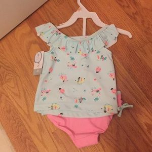 Carters toddler 2 piece bathing suit